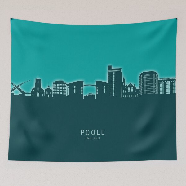 Item preview, Poole England Skyline designed and sold by ArtPrints.