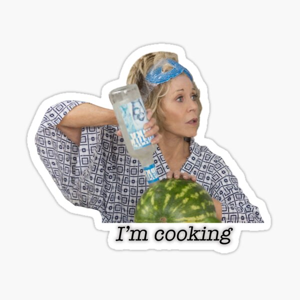 Grace and Frankie Vodka Watermelon Sticker