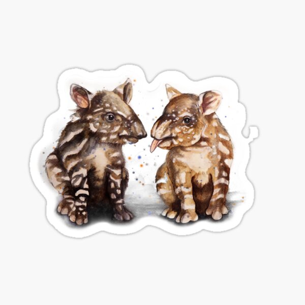 Item preview, BABY TAPIRS   designed and sold by Ronfrenofert.