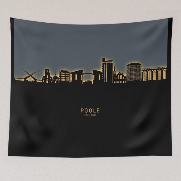 Item preview, Poole England Skyline designed and sold by ArtPrints.