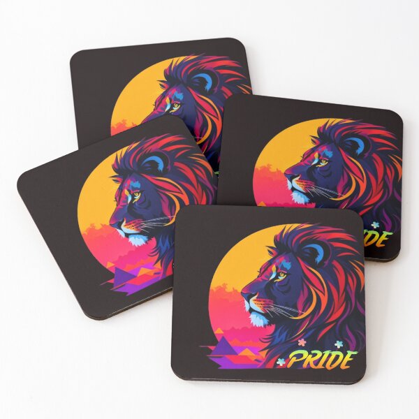 Item preview, Lionhearted Pride: Embracing LGBTQ+ Diversity with Strength and Courage designed and sold by CreateUniverse.