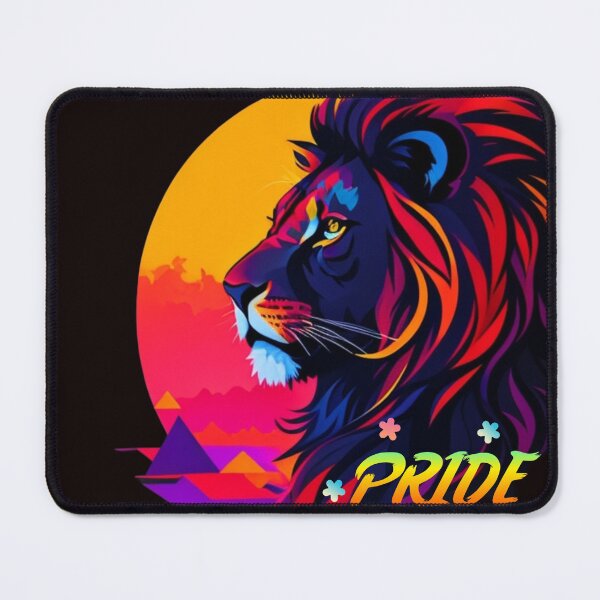 Item preview, Lionhearted Pride: Embracing LGBTQ+ Diversity with Strength and Courage designed and sold by CreateUniverse.