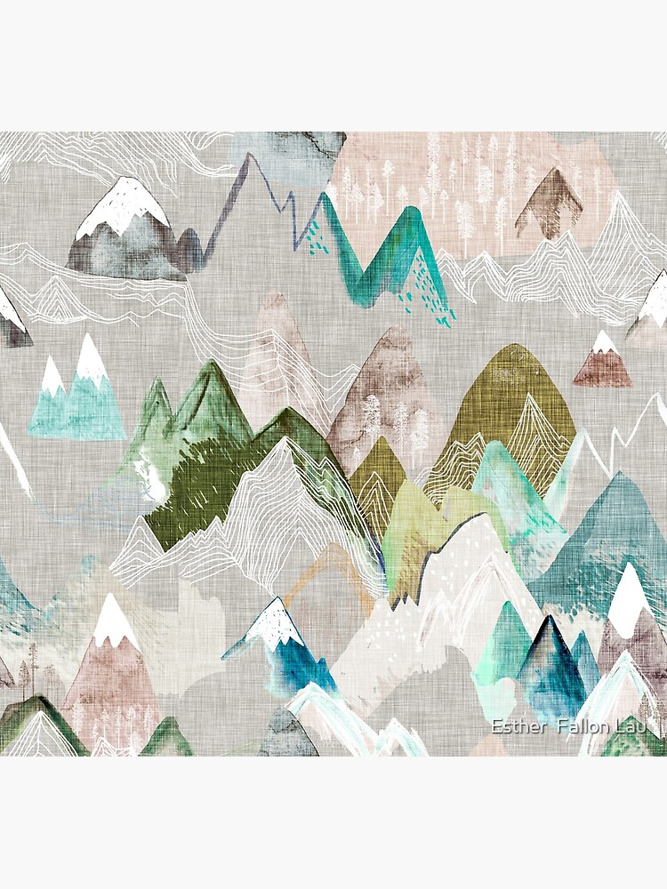 Call of the Mountains (in misty) by nouveaubohemian
