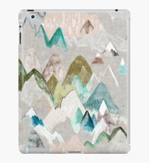 Call of the Mountains (in misty) iPad Case/Skin