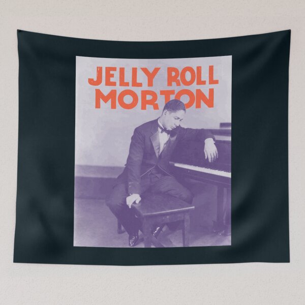 Item preview, Jelly Roll Morton Art        designed and sold by MatiDalessandro.