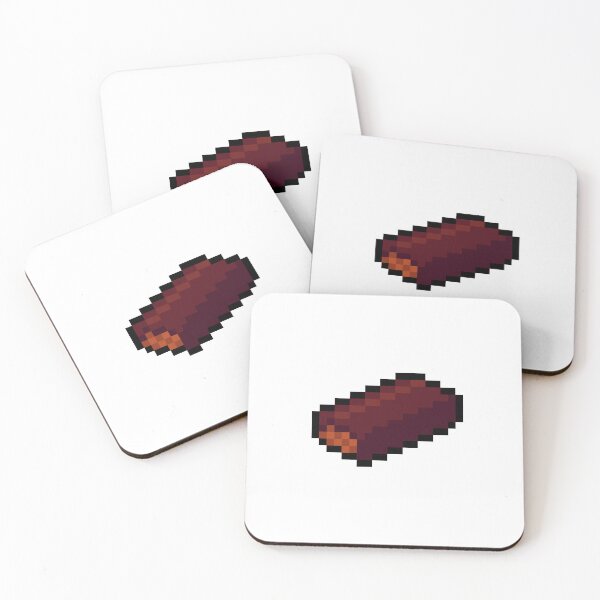 Item preview, Pixel Butterfinger - pixel food art designed and sold by LittleFoodShop.