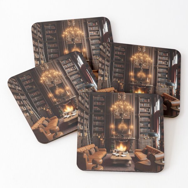 Item preview, The Fireplace - Bookish Bliss designed and sold by PastelPalaceCo.