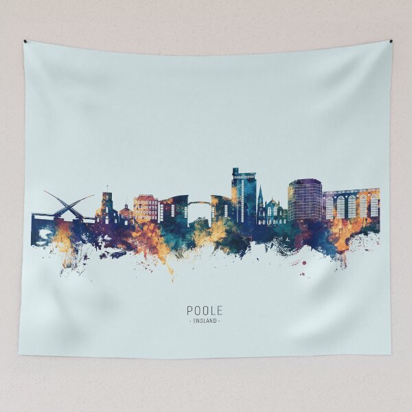 Item preview, Poole England Skyline designed and sold by ArtPrints.