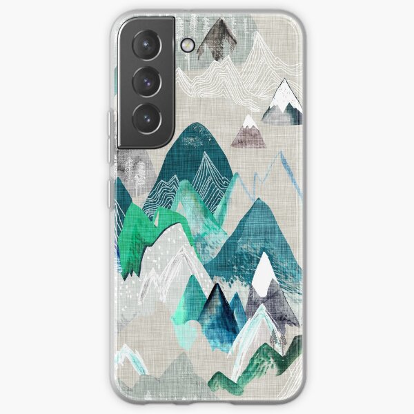Call of the Mountains (in evergreen) Samsung Galaxy Soft Case
