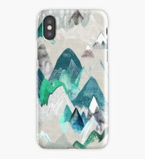 Call of the Mountains (in evergreen) iPhone Case