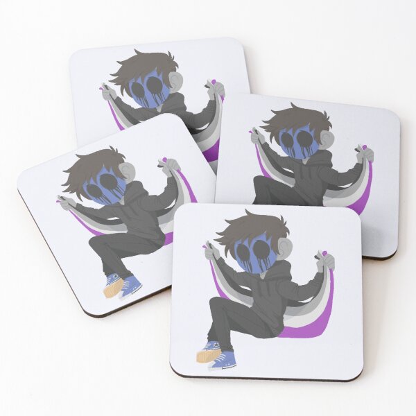Item preview, Eyeless Jack Asexual Pride designed and sold by MendessSergioo.