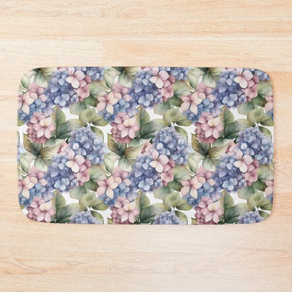 Item preview, Hydrangea (Hortensia) Floral Patterns 06 designed and sold by PixelPastry.