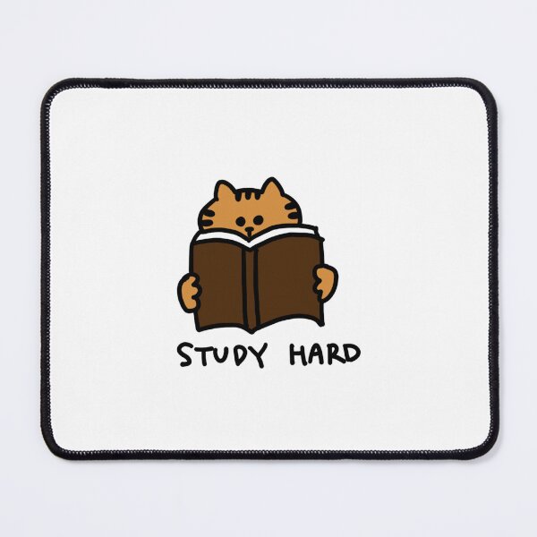 Item preview, the Cat studying hard designed and sold by superbaechoo.