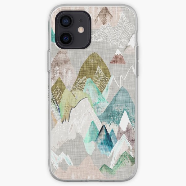 Call of the Mountains (in misty) iPhone Soft Case