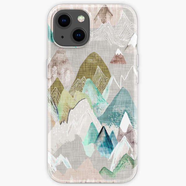 Call of the Mountains (in misty) iPhone Soft Case