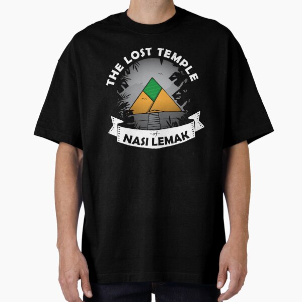 The Lost Temple of Nasi Lemak Oversized T-Shirt