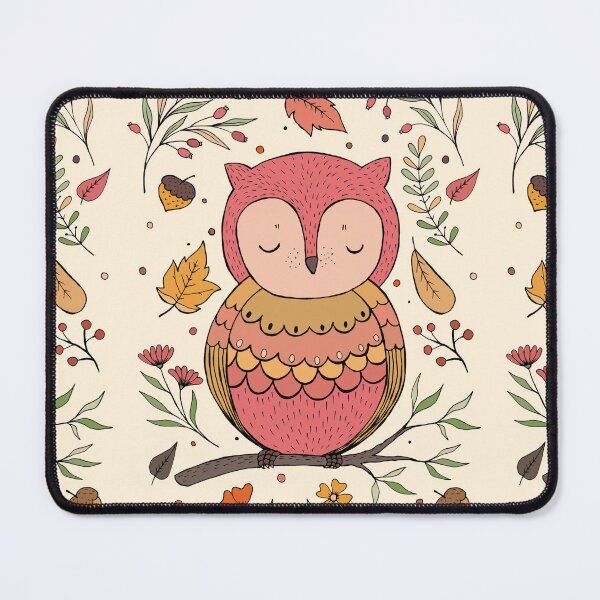 Item preview, Autumn fall owl designed and sold by Titatu.