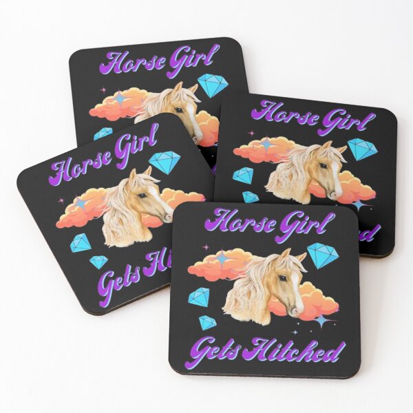 Item preview, Horse Girl Get's Hitched designed and sold by mikhailhowedes.