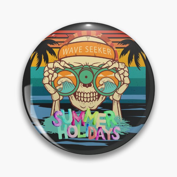 Item preview, Summer Holidays Skeleton Wave Seeker designed and sold by NoWokeWear.