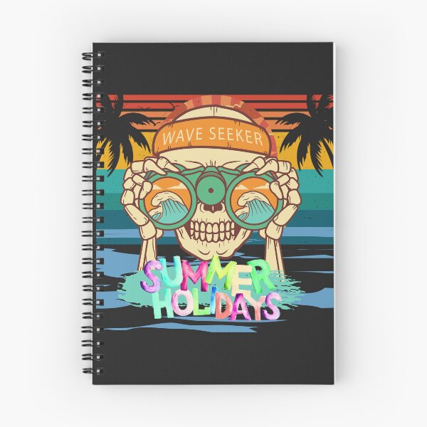 Item preview, Summer Holidays Skeleton Wave Seeker designed and sold by NoWokeWear.
