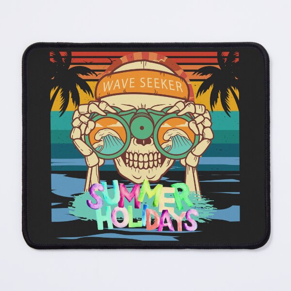 Item preview, Summer Holidays Skeleton Wave Seeker designed and sold by NoWokeWear.