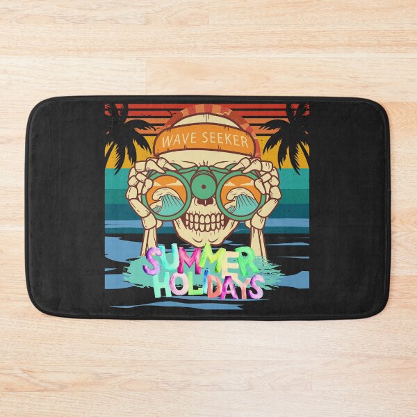 Item preview, Summer Holidays Skeleton Wave Seeker designed and sold by NoWokeWear.