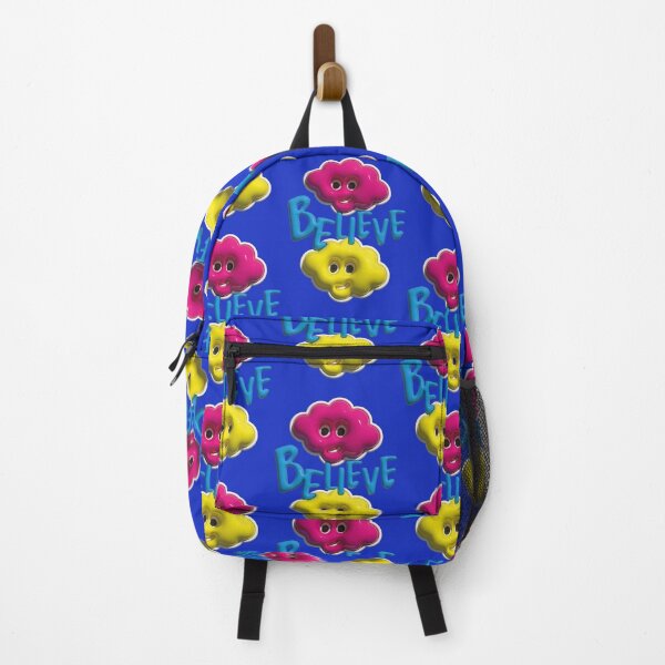 Item preview, Believe, two funny clouds, colorful 3D illustration designed and sold by utaart.