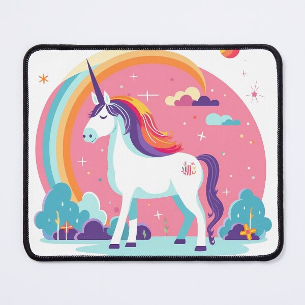 Item preview, Rainbow Wishes: Magical Unicorn Art for Kids designed and sold by meesin-shop.