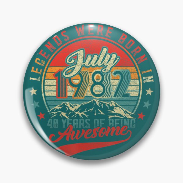 Item preview, Legend Was Born In July 1982 40 Years Of Being Awesome  DM84984	 designed and sold by agrcugjboo6.