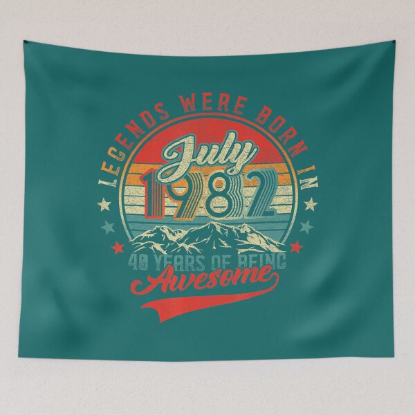 Item preview, Legend Was Born In July 1982 40 Years Of Being Awesome  DM84984	 designed and sold by agrcugjboo6.