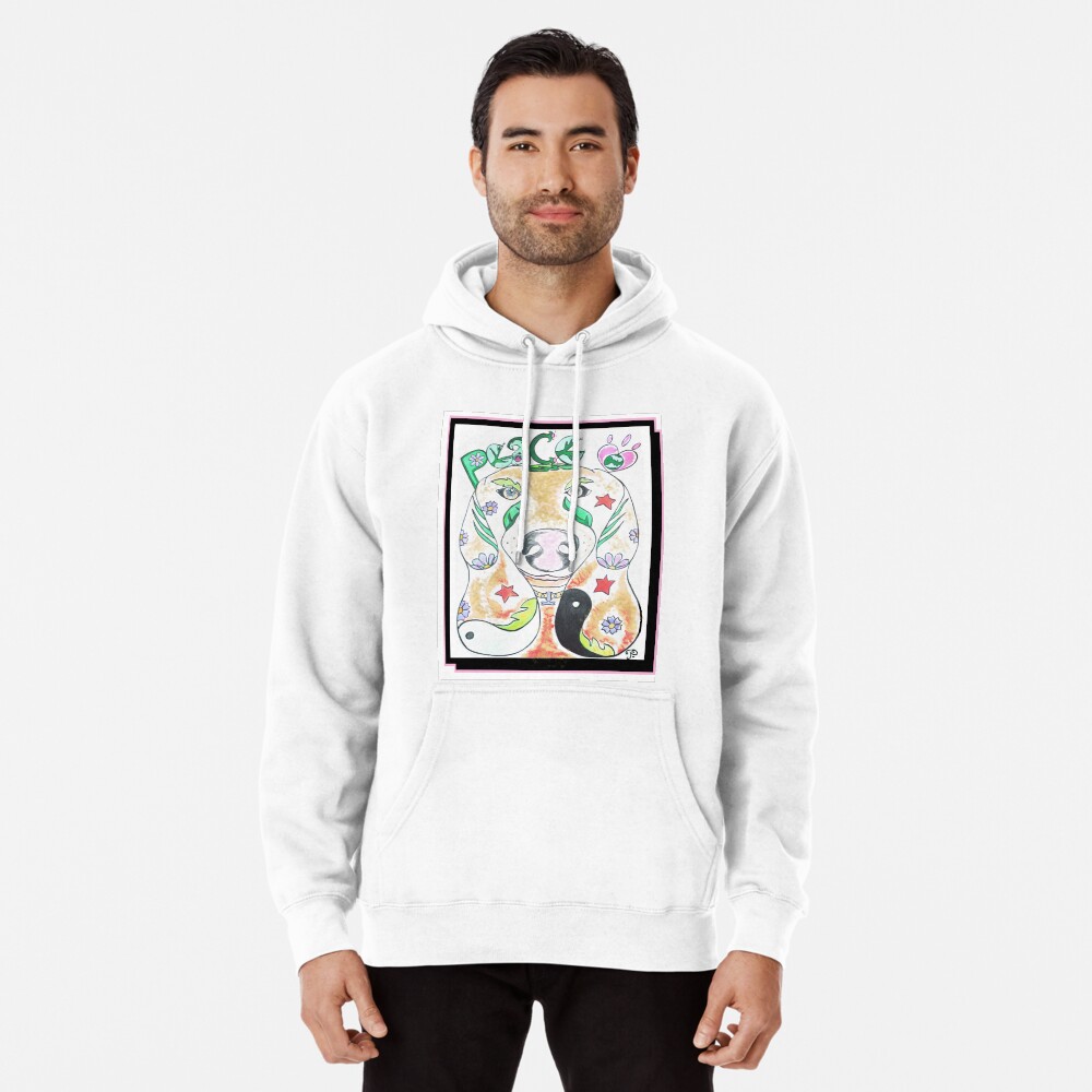 Aperçu de l'œuvre Sweat à capuche épais créée et vendue par doudouedition.