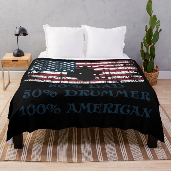 Item preview, American drummer dad designed and sold by JoRealm.