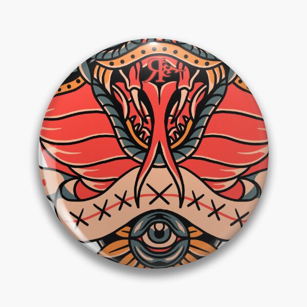 Item preview, ROGUE BIG COBRA TATTOO ART designed and sold by Rogueclothes.