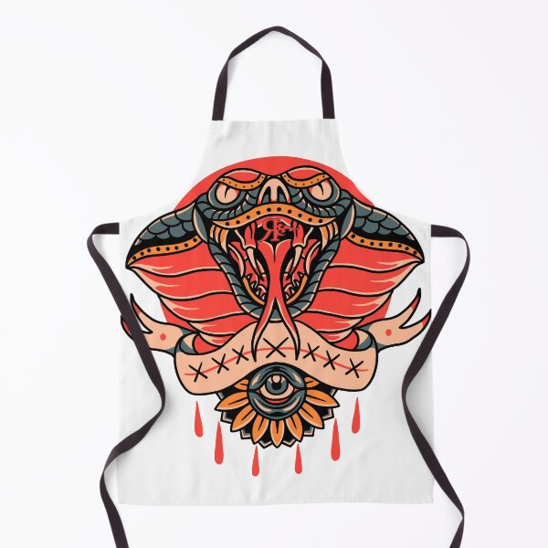 Item preview, ROGUE BIG COBRA TATTOO ART designed and sold by Rogueclothes.