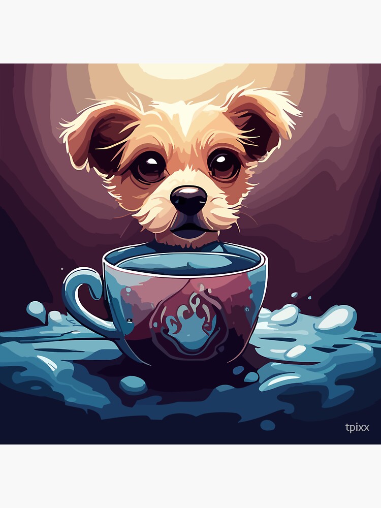 Sticker for Sale mit Lustige Hunde-Cartoons 03 von tpixx