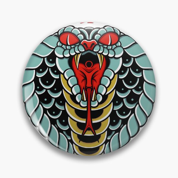 Item preview, ROGUE COBRA HEAD TATTOO ART designed and sold by Rogueclothes.