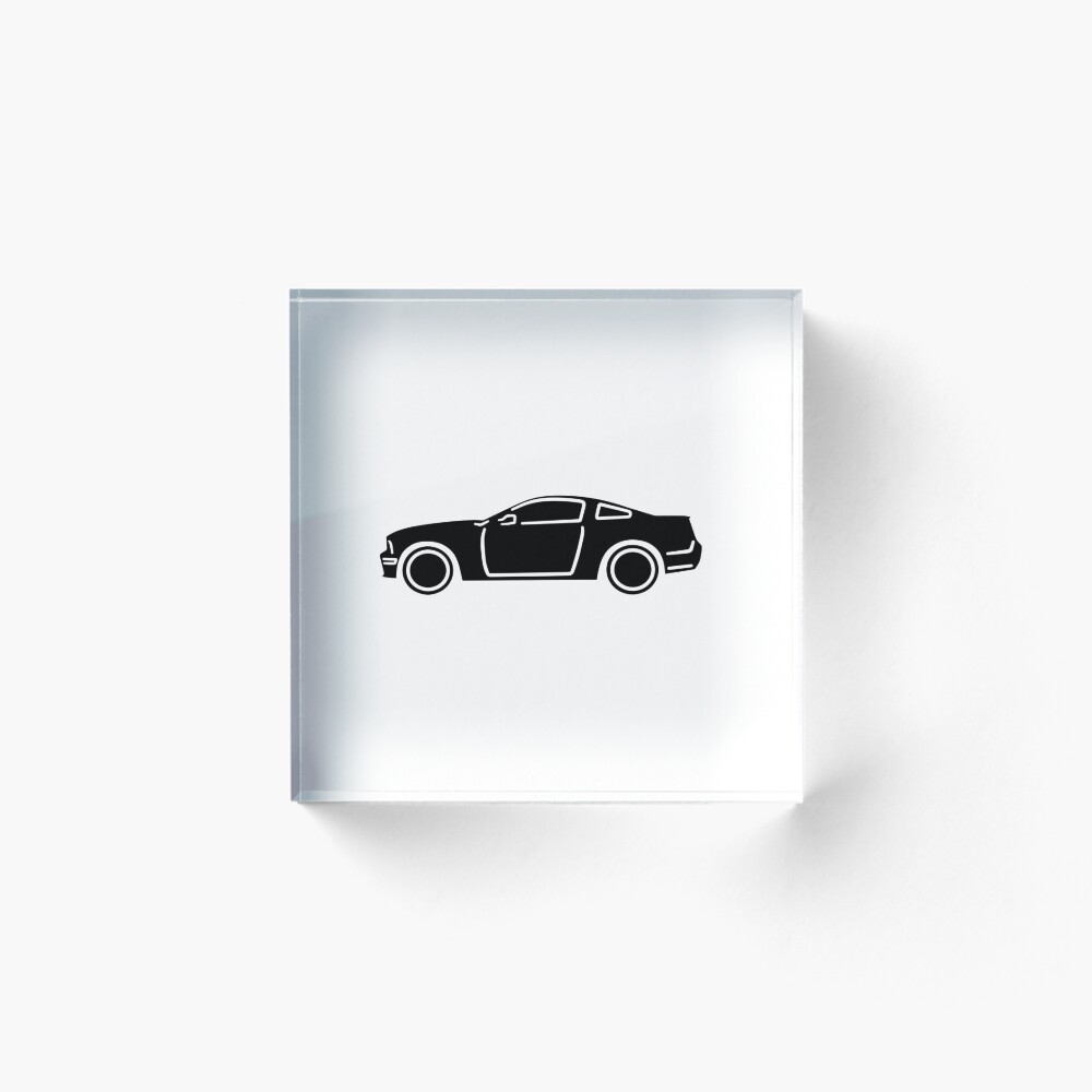 Vista previa del artículo con la obra «Bloque acrílico», diseñado y vendido por AutoClub.