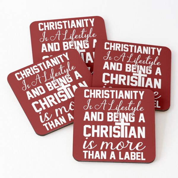 Item preview, Christianity is a lifestyle And being a Christian is more than a label designed and sold by smallcatvn.