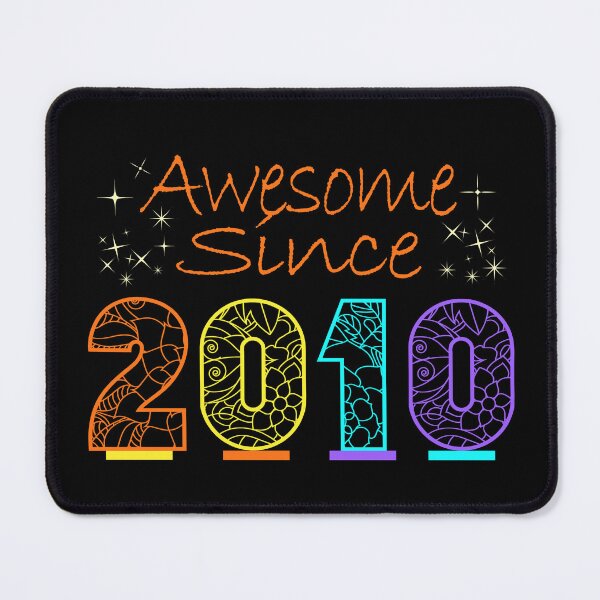 Item preview, Awesome Since 2010 Birthday Gift  designed and sold by NumbersFort.