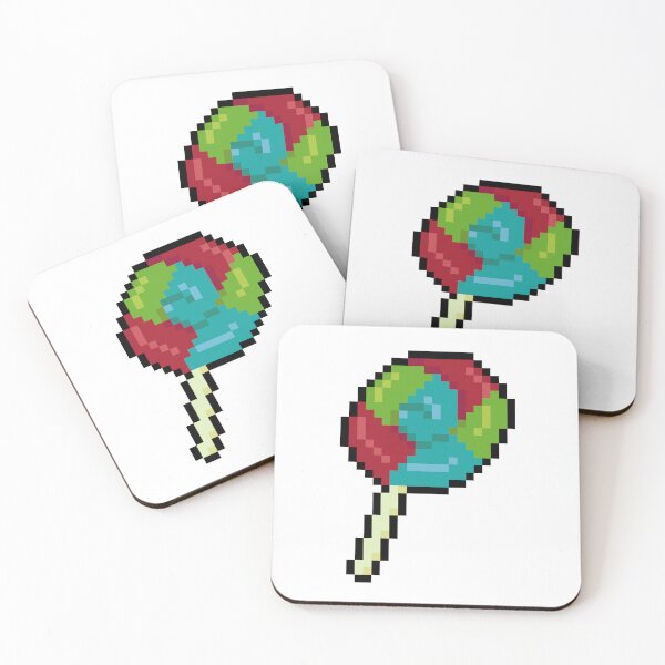 Item preview, Pixel Lollipop - pixel food art designed and sold by LittleFoodShop.