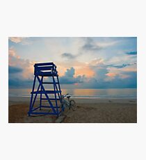 Blues On North Beach Photographic Print