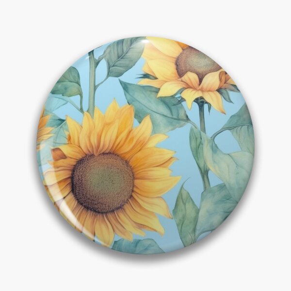 Artikelvorschau, Vibrant Sunflower Pattern entworfen und verkauft von sandy3105.