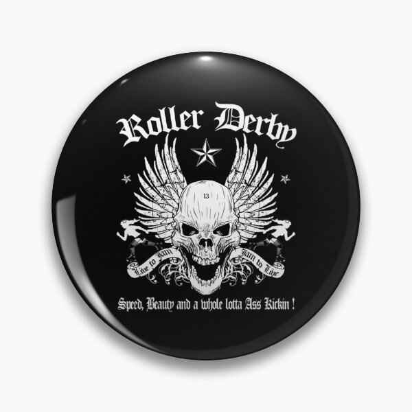 Item preview, ROLLER DERBY SKULL    designed and sold by ArwaVining.
