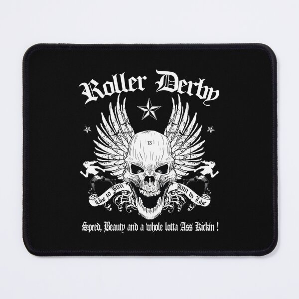 Item preview, ROLLER DERBY SKULL    designed and sold by ArwaVining.