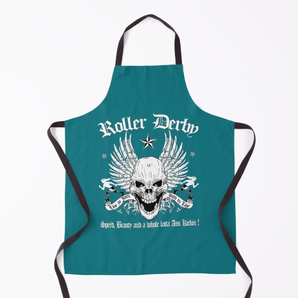 Item preview, ROLLER DERBY SKULL designed and sold by ArwaVining.