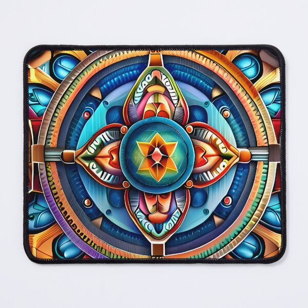 Item preview, Enchanting Symmetry: Harmonious Mandala Delight designed and sold by TheOpiumHouse.