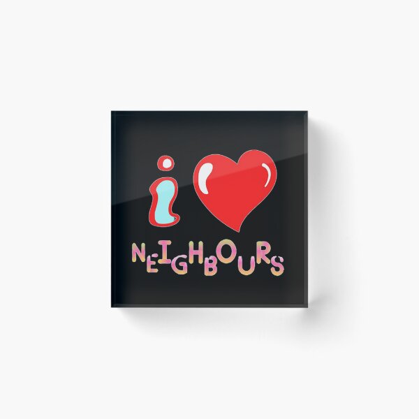 Item preview, I love neighbours tv show classic designed and sold by GraceAllan1.