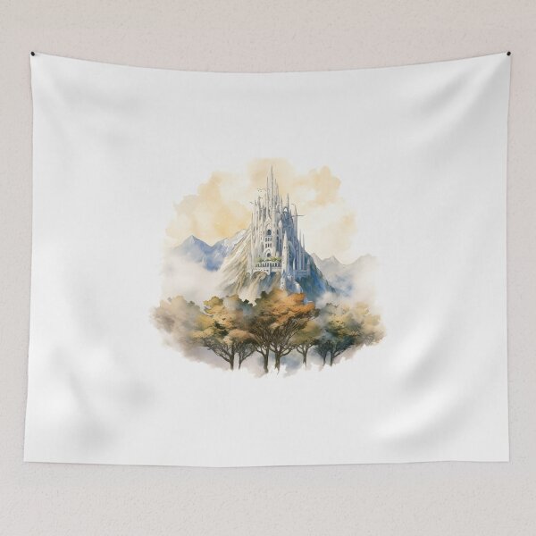 Item preview, Minas Tirith designed and sold by mid-earth-daily.