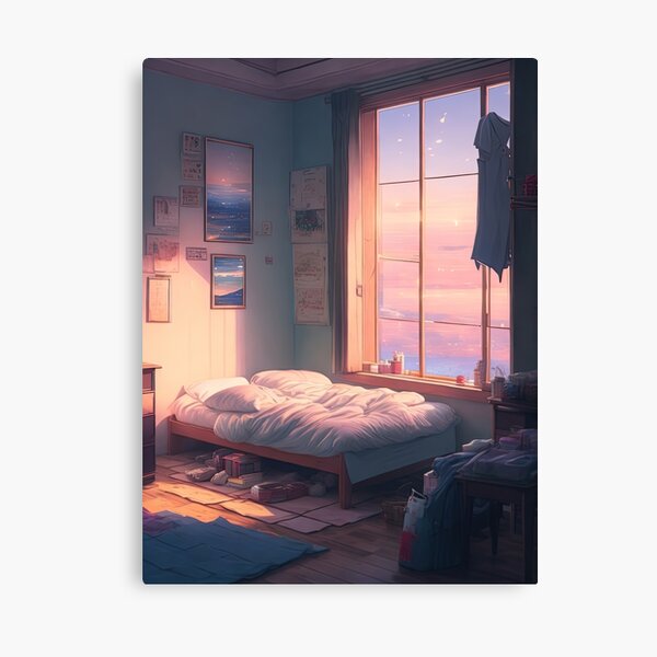 Item preview, Cozy bedroom designed and sold by fleurdesignart.
