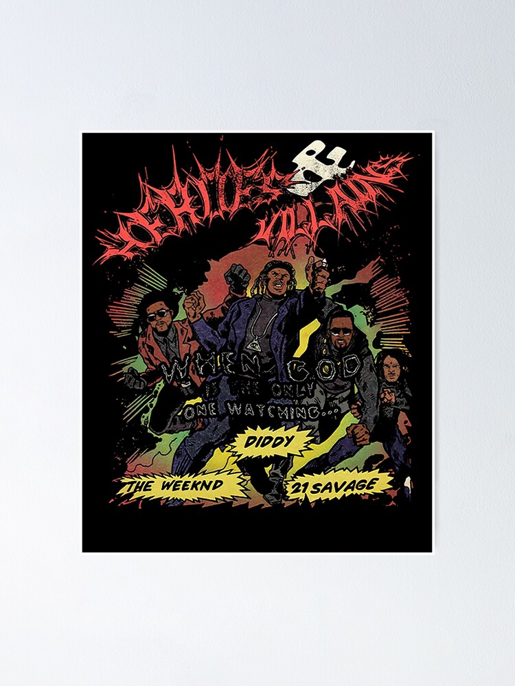 Metro Boomin Takeoff Heroes and Villains Album Poster for Sale by  SCRAGITUP